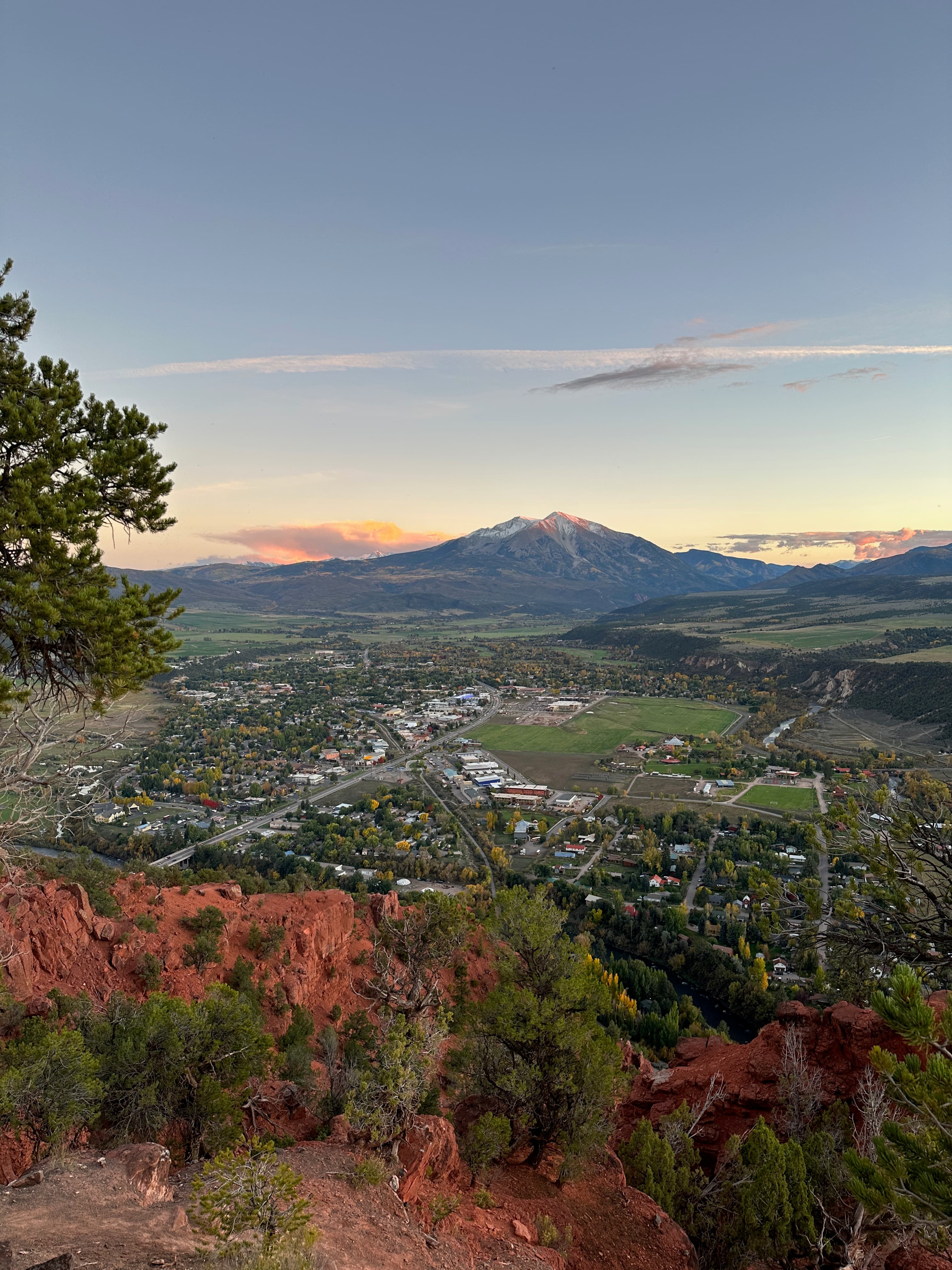 Sopris Mountain from Red Hill.
