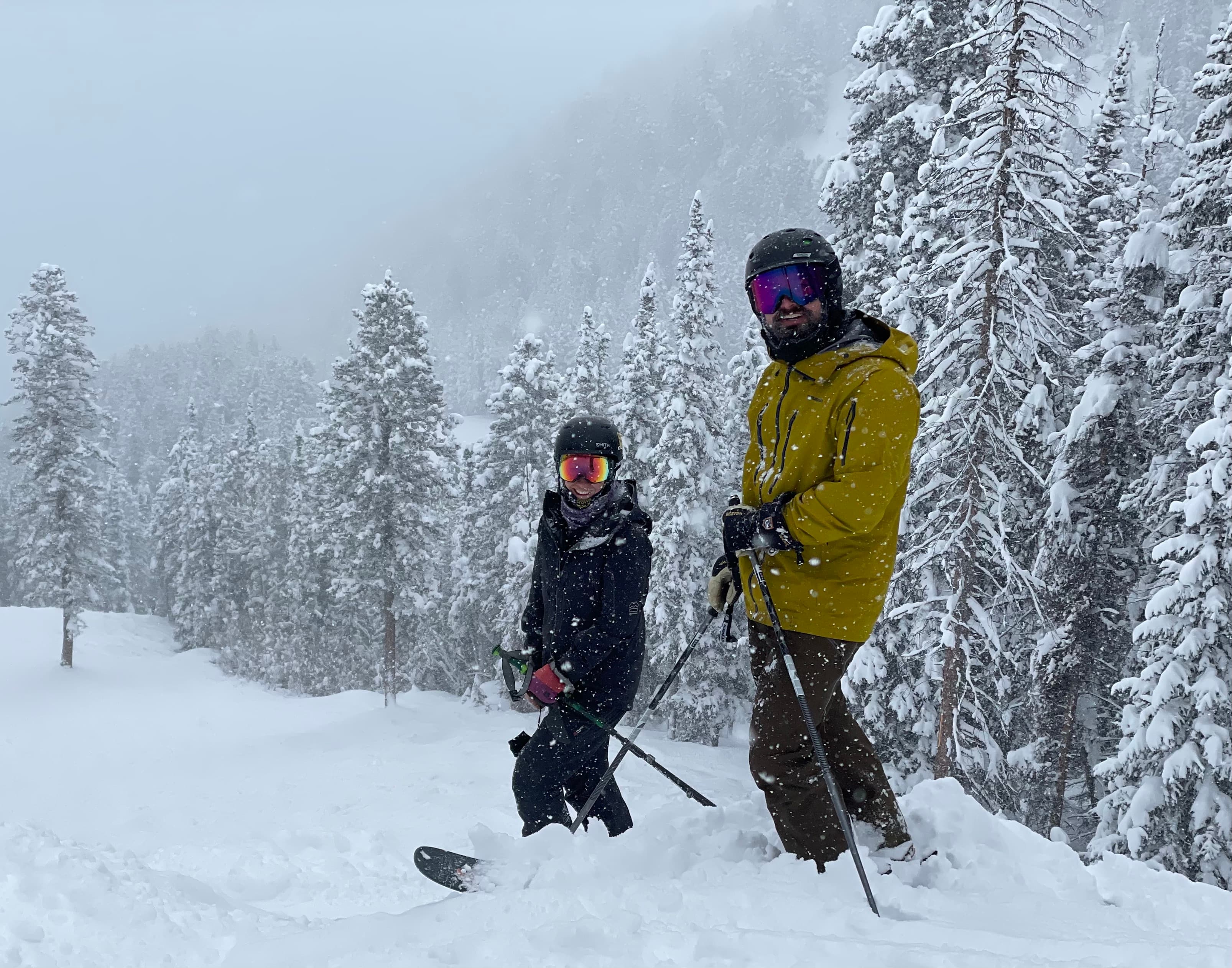 Z and me in Snowmass.